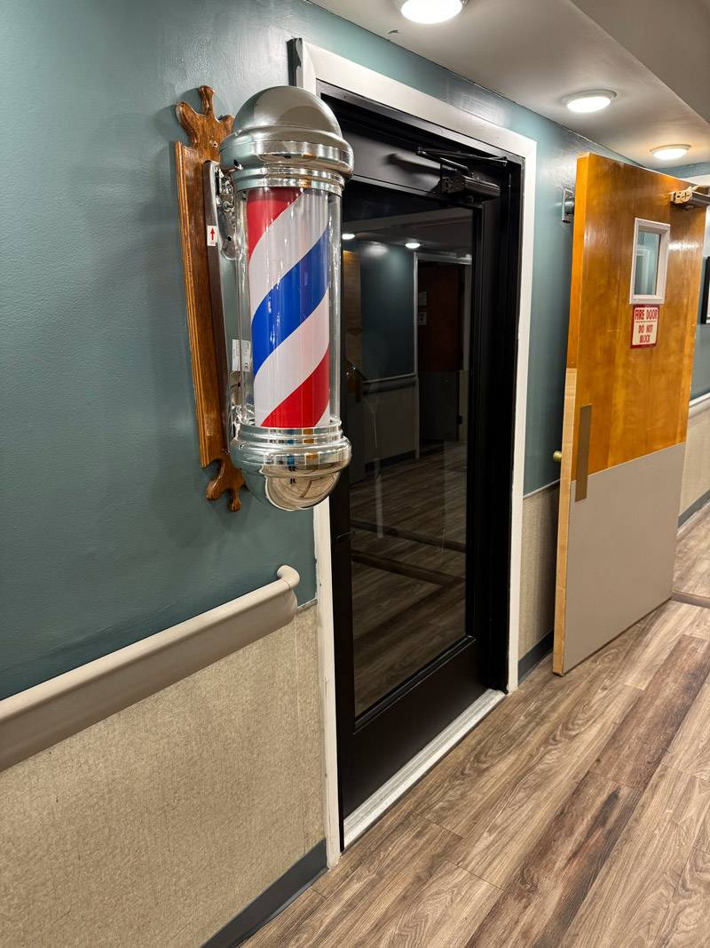 new-saline-care-nursing-and-rehabilitation-10 An interior shot of the beauty services at the Saline Care facility, from the Saline Care Gallery.