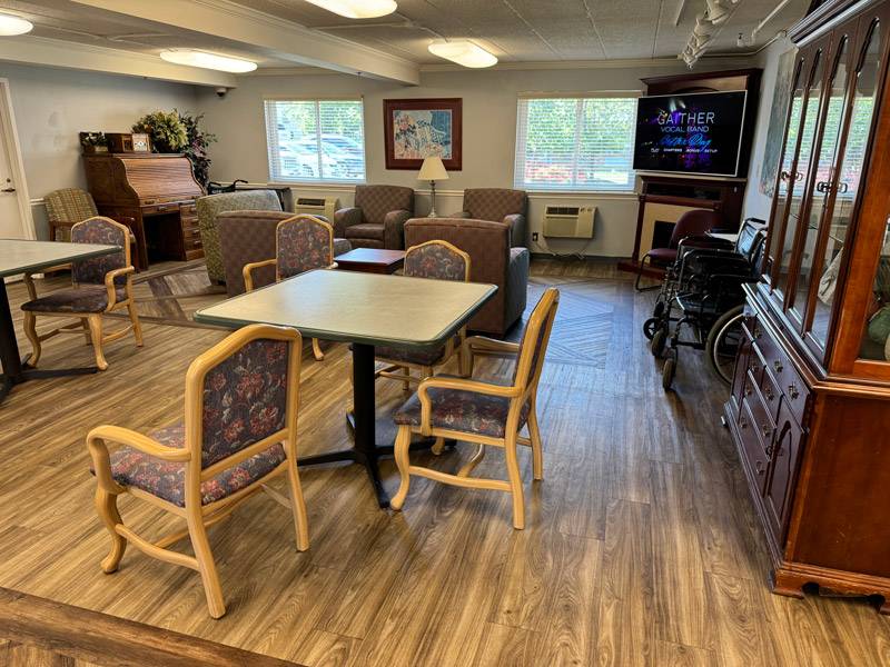 new-saline-care-nursing-and-rehabilitation-11 An interior shot of the Saline Care facility, from the Saline Care Gallery.