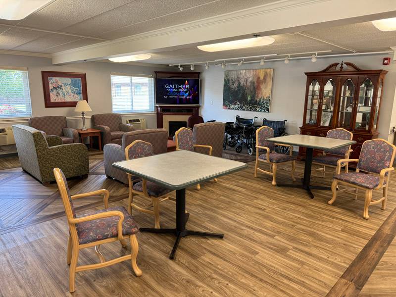 new-saline-care-nursing-and-rehabilitation-12 An interior shot of the Saline Care facility, from the Saline Care Gallery.