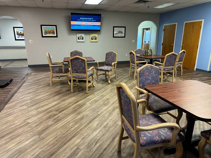 An interior shot of the Saline Care facility, from the Saline Care Gallery.