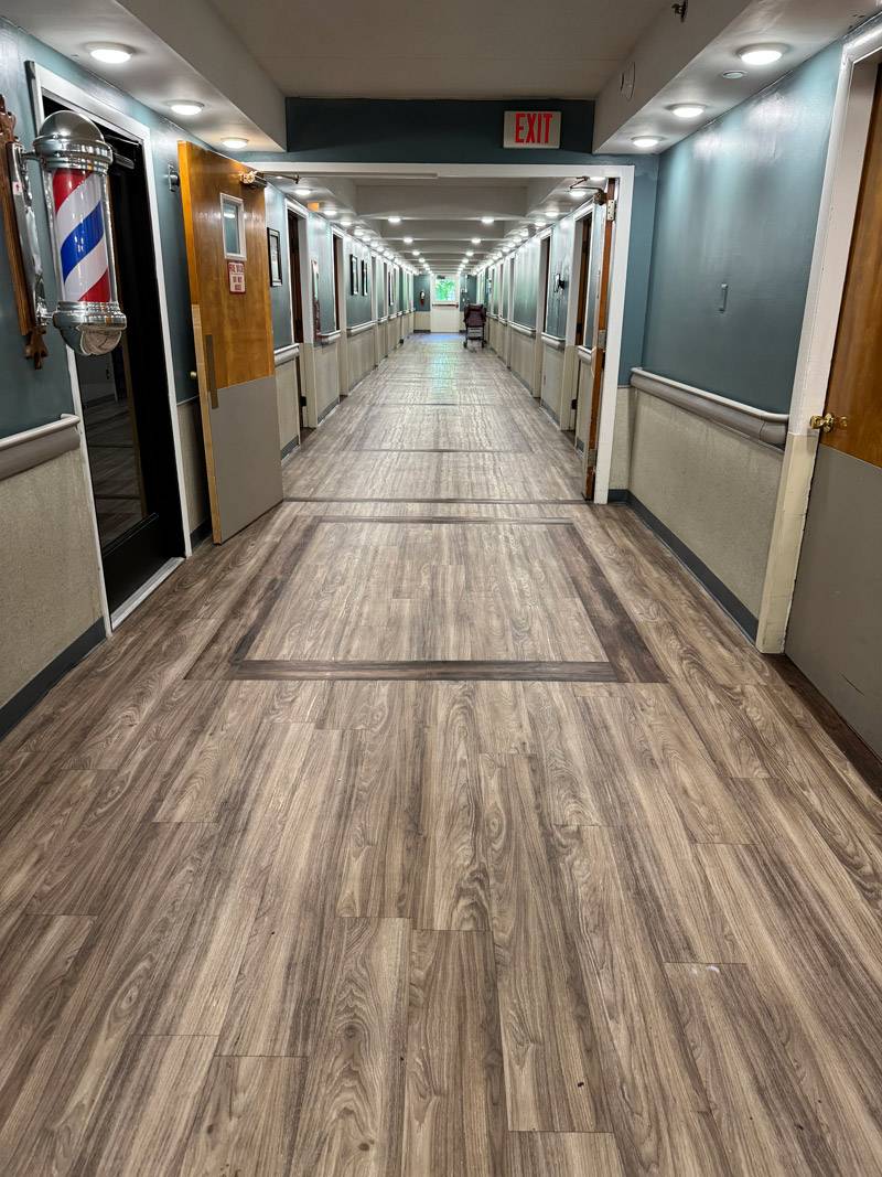 An interior shot of the Saline Care facility, from the Saline Care Gallery.